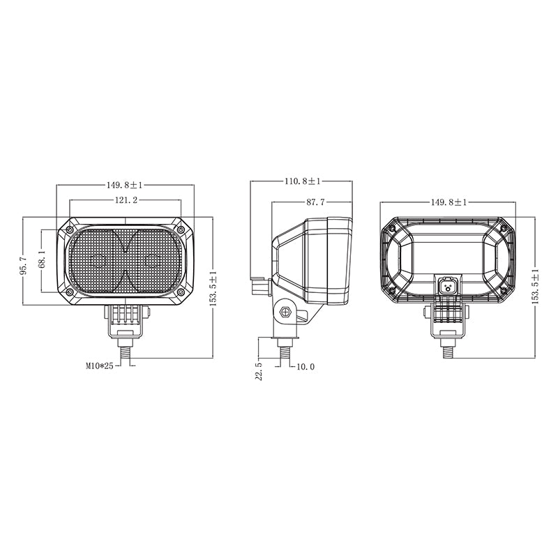 Lampada proiettore 12V sinistra/destra Breckner Germany - immagine 5