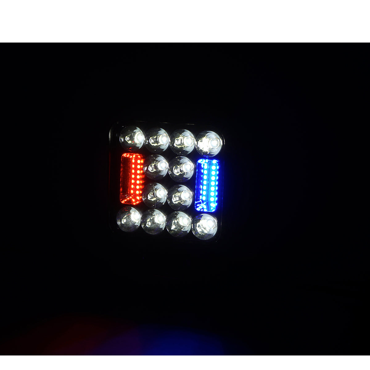 Lampada proiettore combinata con 26 LED, 9-80V, 6500K, 103x48x103mm, IP67, Breckner Germany - immagine 4