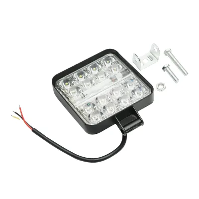 Lampada proiettore combinata con 26 LED, 9-80V, 6500K, 84x21x84mm, IP67 - immagine 3