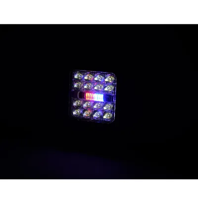 Lampada proiettore combinata con 26 LED, 9-80V, 6500K, 84x21x84mm, IP67, Breckner Germany - immagine 4