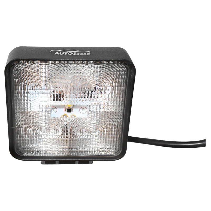 Lampada quadrata con 5 LED, 10-30V, 15W, angolo di radiazione 60° - immagine 5