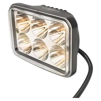 Lampada quadrata con 6 LED, 10-60V, 18W, angolo di radiazione 60° - immagine 4
