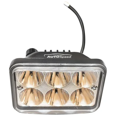 Lampada quadrata con 6 LED, 10-60V, 18W, angolo di radiazione 60° - immagine 5