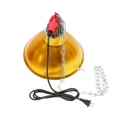 Lampada riscaldante a infrarossi da 30 cm per pulcini e animali, 230V. - immagine 3