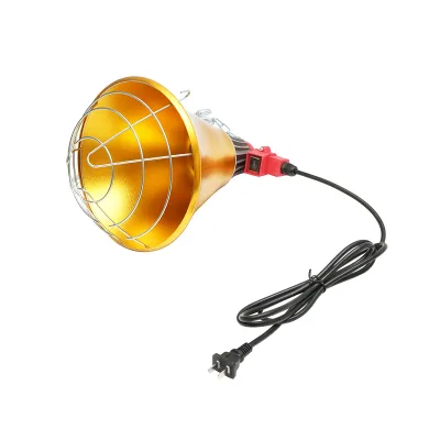 Lampada riscaldante a infrarossi per polli, animali 230V - immagine 4