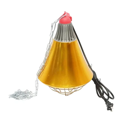 Lampada riscaldante a infrarossi per polli, animali 230V - immagine 2