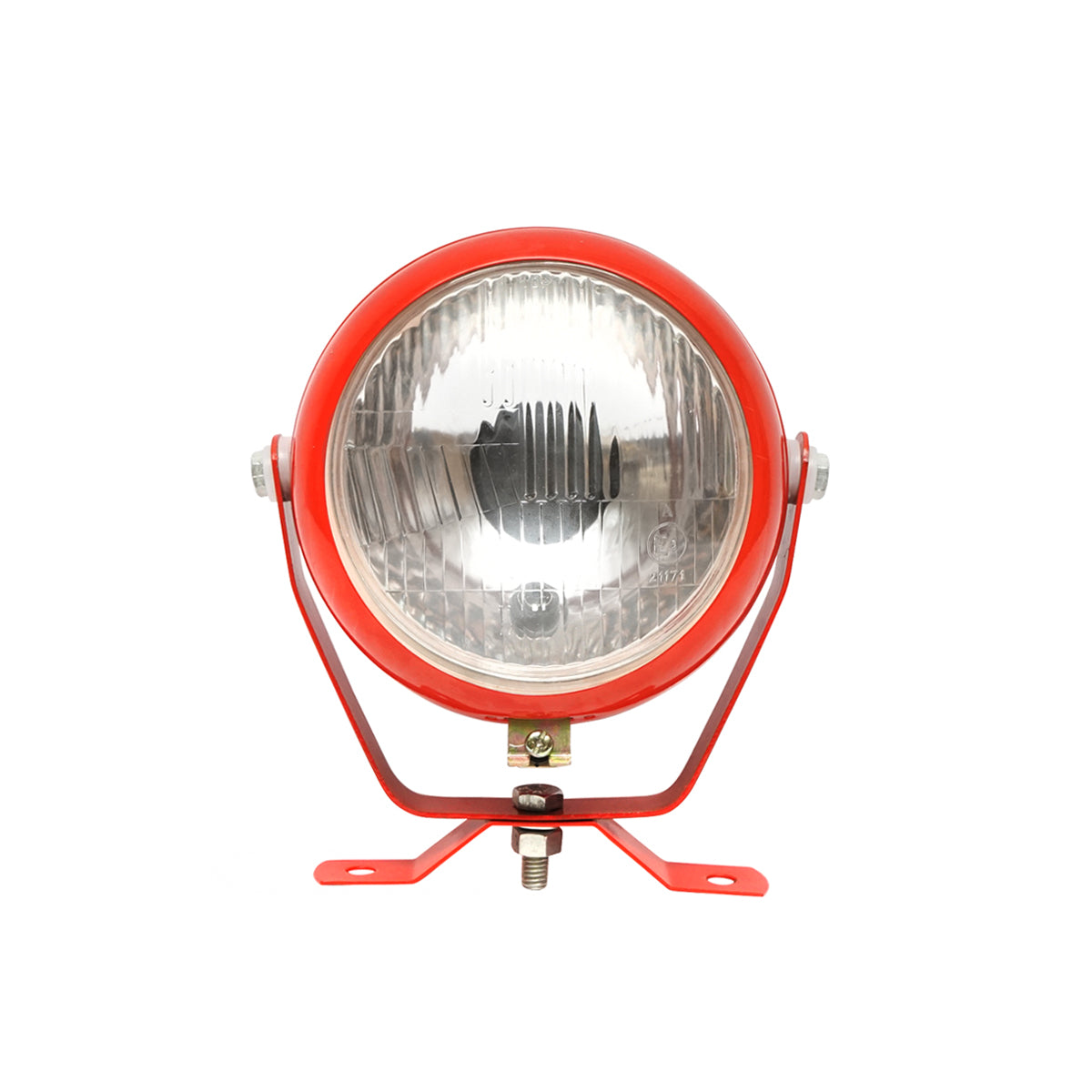 Lampada rossa, proiettore da lavoro orientabile con interruttore UNIVERSALE 12V - immagine 2
