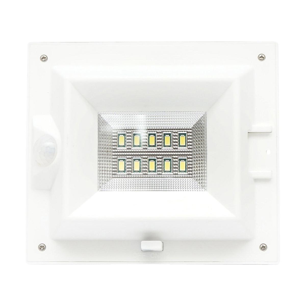 Lampada SMD-LED 10x0,5W con sensore di movimento e pannello solare 5V/1,5W B - immagine 5
