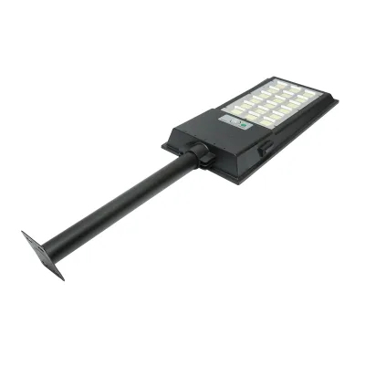 Lampada solare a LED per illuminazione stradale 150W, 6500K, IP65 con sensore di movimento, pannello solare e montaggio su palo - immagine 3