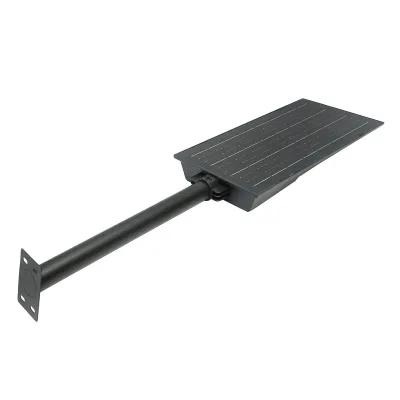Lampada solare a LED per illuminazione stradale 150W, 6500K, IP65 con sensore di movimento, pannello solare e montaggio su palo - immagine 2