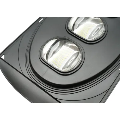 Lampada solare a LED per illuminazione stradale 150W, 6500K, IP65 con sensore di movimento, pannello solare e montaggio su palo - immagine 6