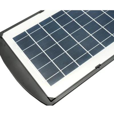 Lampada solare a LED per illuminazione stradale 150W, 6500K, IP65 con sensore di movimento, pannello solare e montaggio su palo - immagine 3
