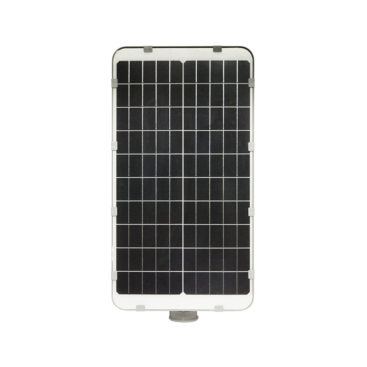 Lampada solare a LED per illuminazione stradale 180W, 6500K, IP65 con pannello solare con sensore di movimento e montaggio su palo - immagine 4