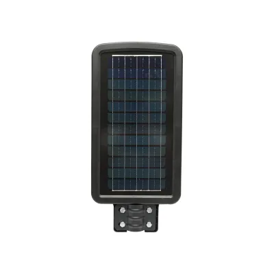 Lampada solare a LED per illuminazione stradale 60W, 6500K, IP65 con sensore di movimento, pannello solare e montaggio su palo - immagine 4