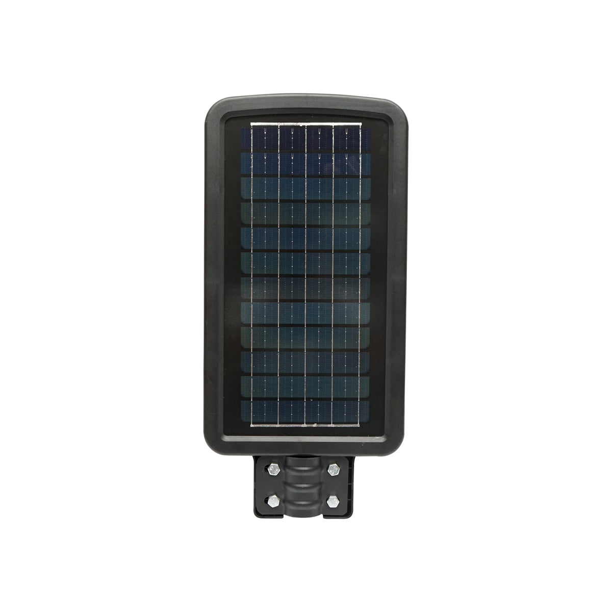 Lampada solare a LED per illuminazione stradale 60W, 6500K, IP65 con sensore di movimento, pannello solare e montaggio su palo - immagine 4