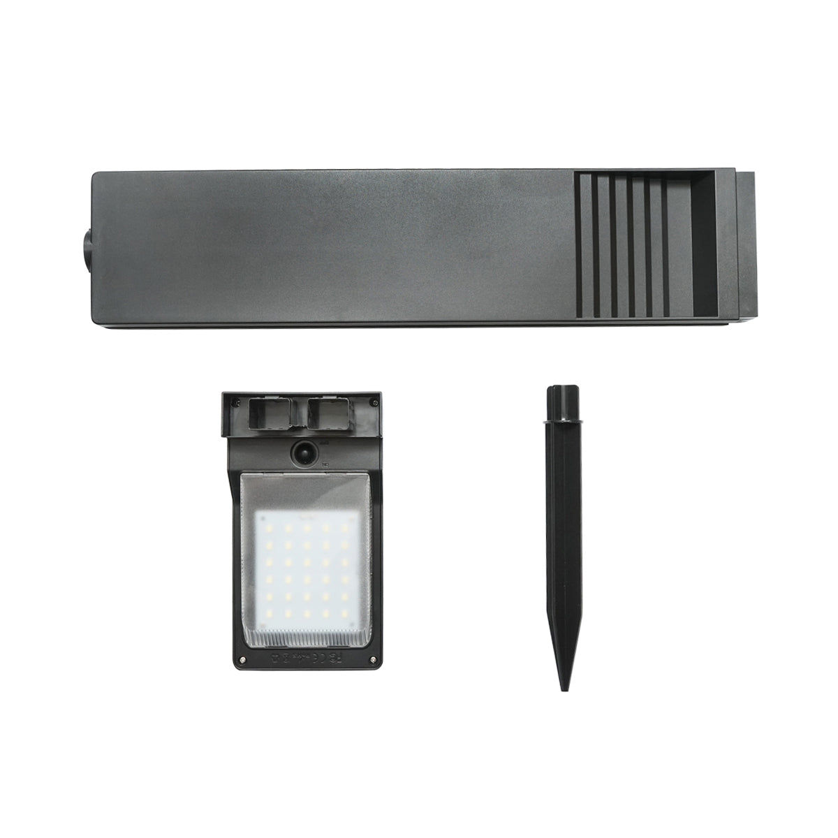Lampada solare da giardino 2W con pannello solare e batteria 3,2V, 2200mah, IP66 - immagine 2