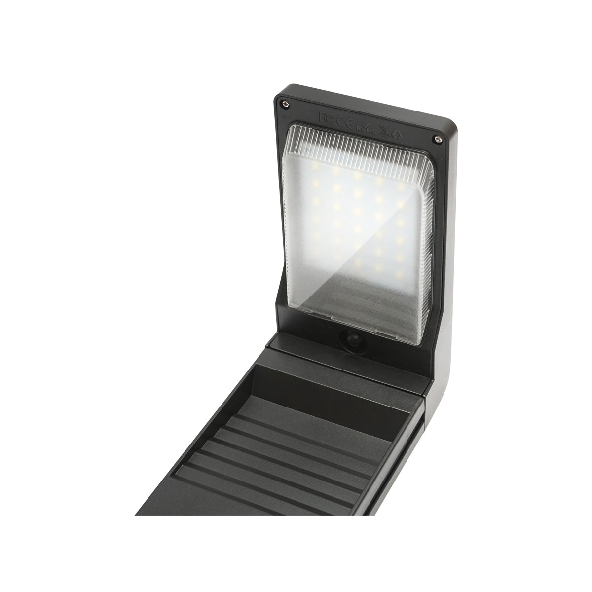 Lampada solare da giardino 2W con pannello solare e batteria 3,2V, 2200mah, IP66 - immagine 5