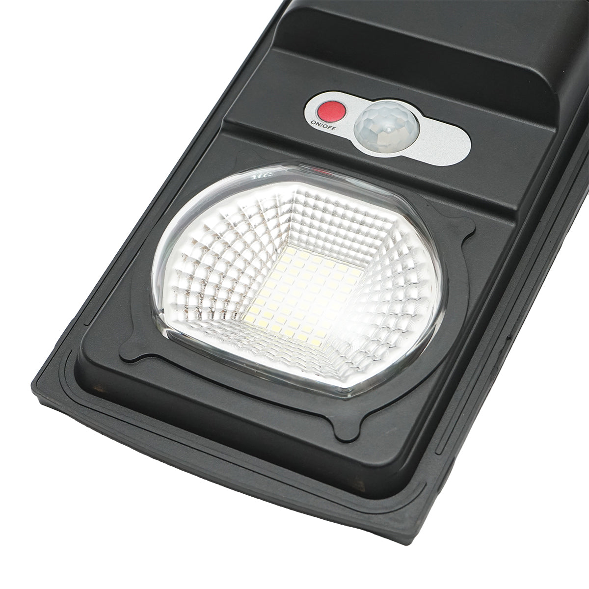 Lampada solare illuminazione stradale a LED 100W, 6500K, IP65 con pannello solare montaggio su palo - immagine 2