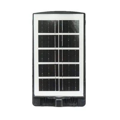 Lampada solare illuminazione stradale a LED 100W, 6500K, IP65 con pannello solare montaggio su palo - immagine 4