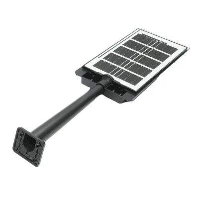 Lampada solare illuminazione stradale a LED 100W, 6500K, IP65 con pannello solare montaggio su palo - immagine 5