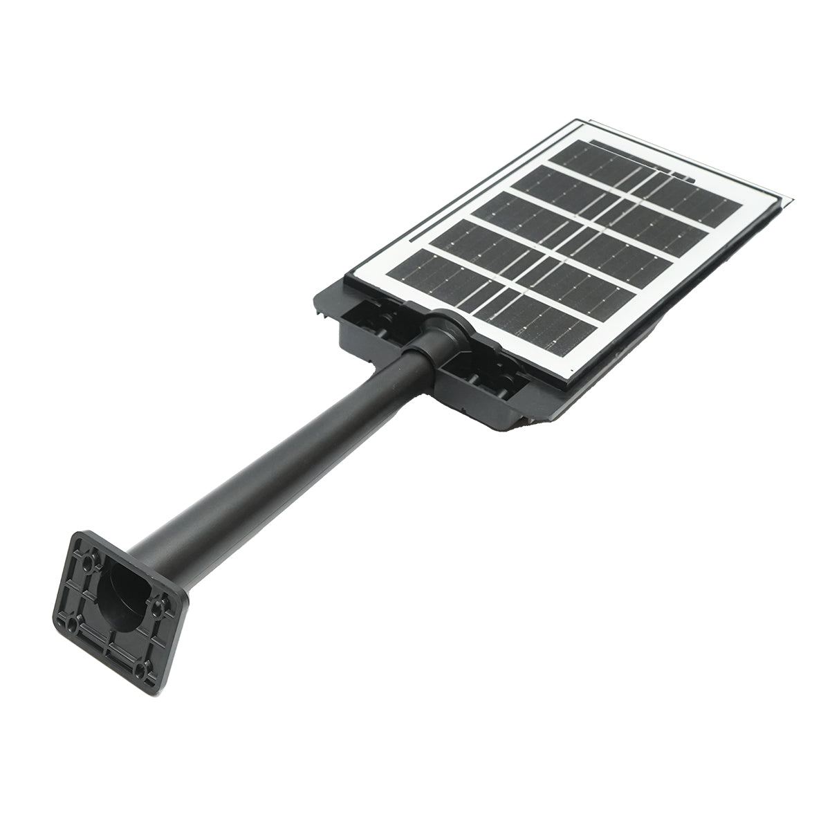 Lampada solare illuminazione stradale a LED 100W, 6500K, IP65 con pannello solare montaggio su palo - immagine 5