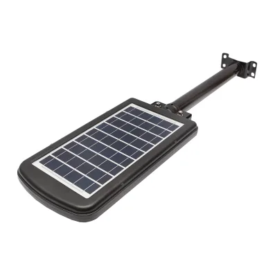 Lampada solare illuminazione stradale a LED 150W, 6500K, luce fredda IP65 con pannello solare e montaggio su palo - immagine 3
