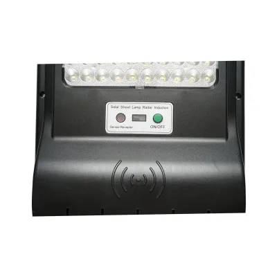 Lampada solare illuminazione stradale a LED 150W, IP65, 6500K con pannello solare, sensore di movimento, telecomando, montaggio su palo Breckner Germany - immagine 5
