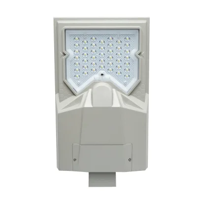 Lampada solare illuminazione stradale a LED 200W, 6500K, IP65 con pannello solare e telecomando - immagine 5