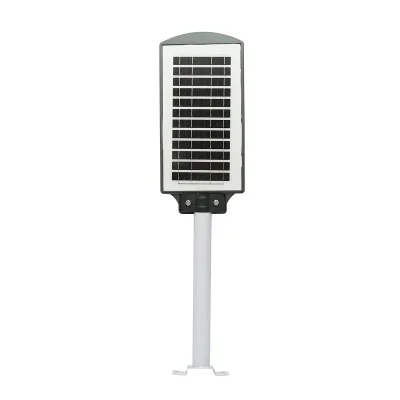 Lampada solare illuminazione stradale a LED 40W, 6500K con pannello solare 10W, batteria 10000mAh, montaggio su palo IP65 - immagine 3