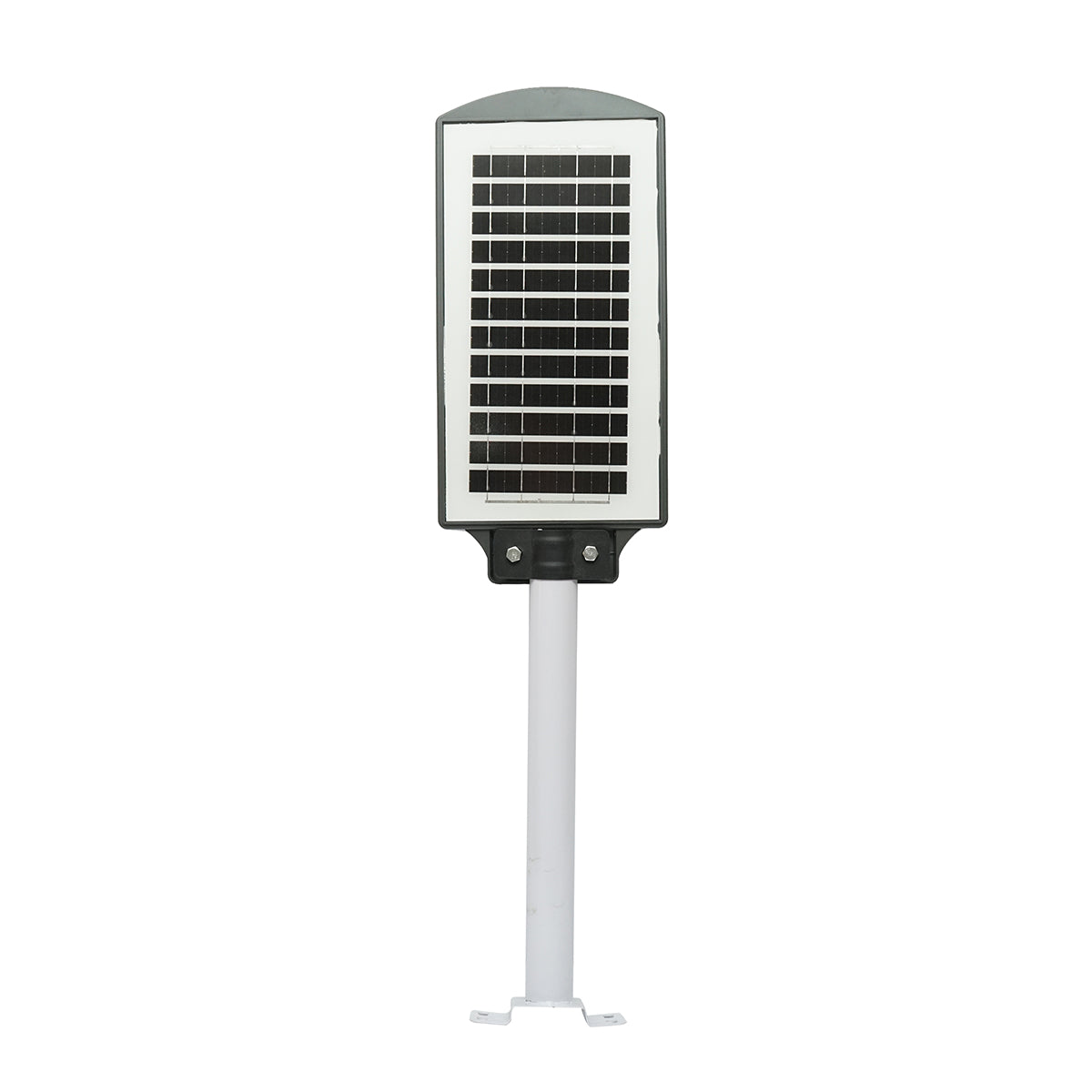 Lampada solare illuminazione stradale a LED 40W, 6500K con pannello solare 10W, batteria 10000mAh, montaggio su palo IP65 - immagine 3