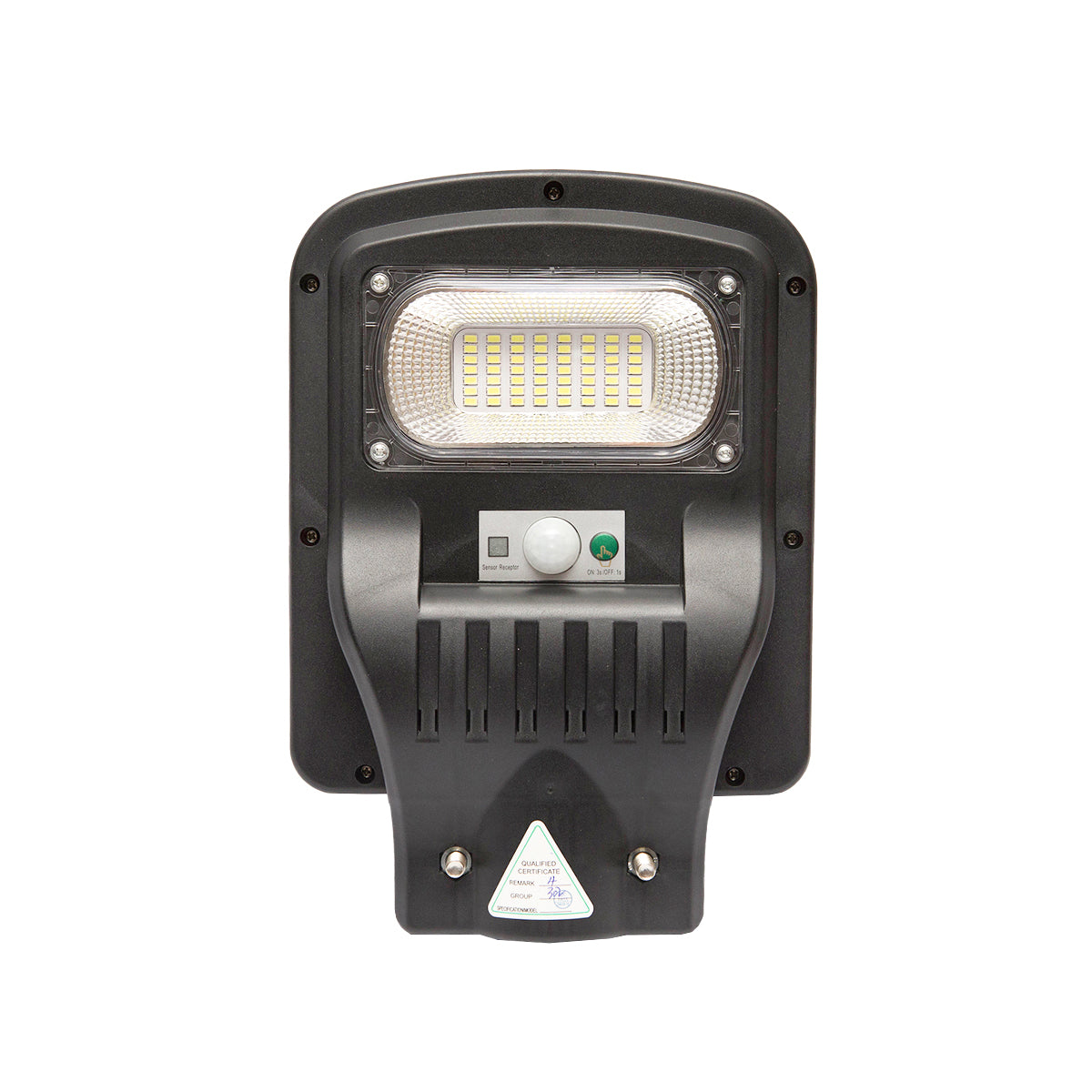 Lampada solare illuminazione stradale a LED 50W, 6500K, IP65 con pannello solare e montaggio su palo - immagine 3