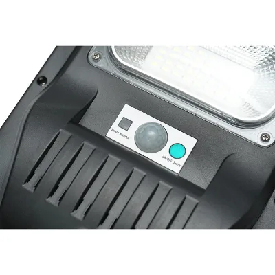 Lampada solare illuminazione stradale a LED 50W, 6500K, IP65 con pannello solare, sensore di movimento e telecomando - immagine 6