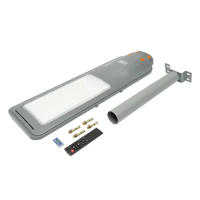Lampada solare Illuminazione stradale a LED 600W, 6500K, batteria 20Ah con pannello solare e telecomando IP65 - immagine 3
