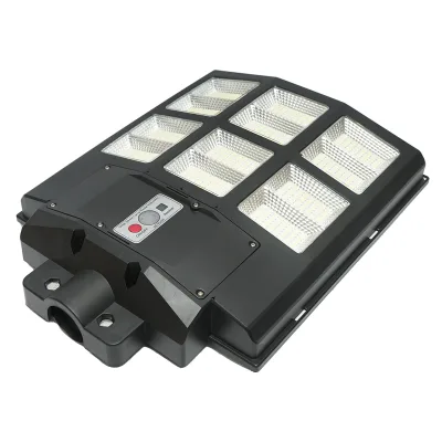 Lampada solare illuminazione stradale a LED 600W, 6500K, IP65 con pannello solare sensore di movimento telecomando - immagine 5