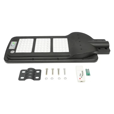 Lampada solare illuminazione stradale a LED 70W, 6500K, IP65 con pannello solare, sensore di movimento - immagine 3