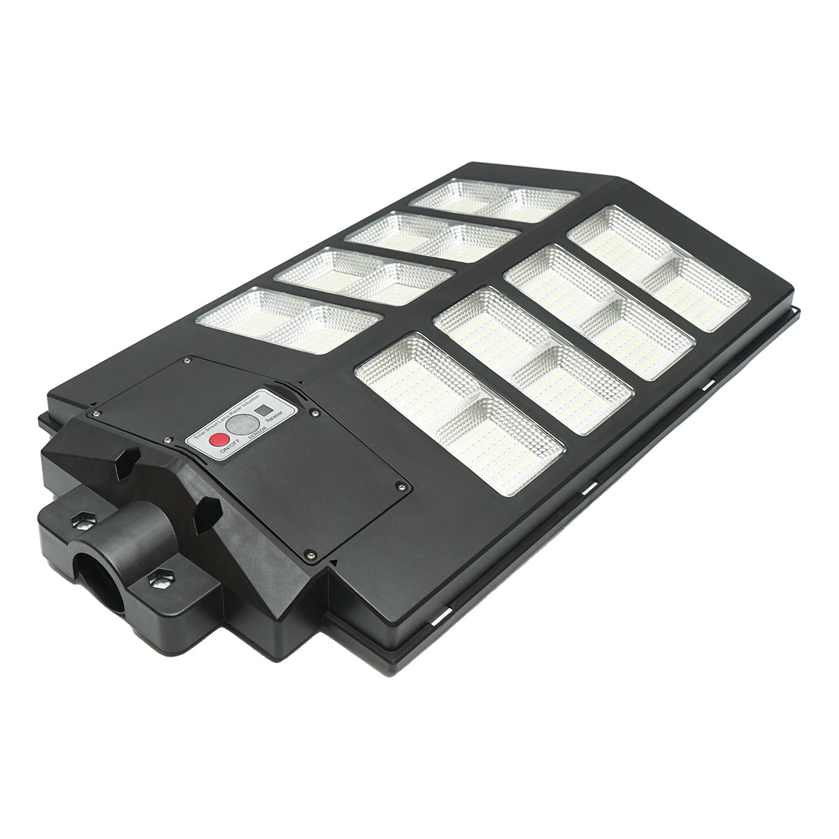 Lampada solare illuminazione stradale a LED 800W, 6500K, IP65 con pannello solare sensore di movimento telecomando - immagine 5
