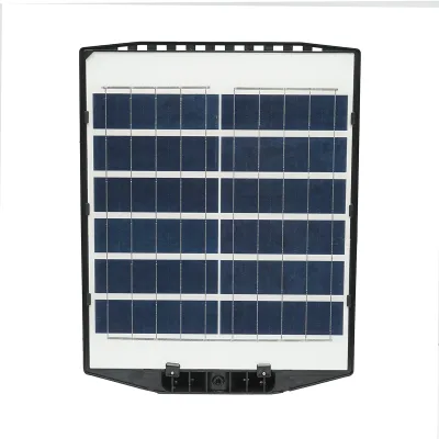 Lampada solare illuminazione stradale LED 200W 6500K con pannello solare 15W, batteria 15000mAh, telecomando, montaggio su palo IP65 - immagine 5