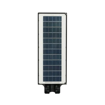 Lampada solare illuminazione stradale LED 200W, 6500K, IP65 luce fredda, sensore di movimento montaggio su palo - immagine 3