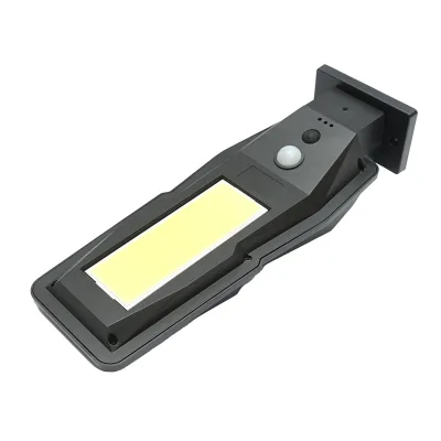 Lampada solare LED 186lm con pannello solare 1,3W/5,5V, batteria 3,7V/2,4 Ah e sensore di movimento IP54 - immagine 5