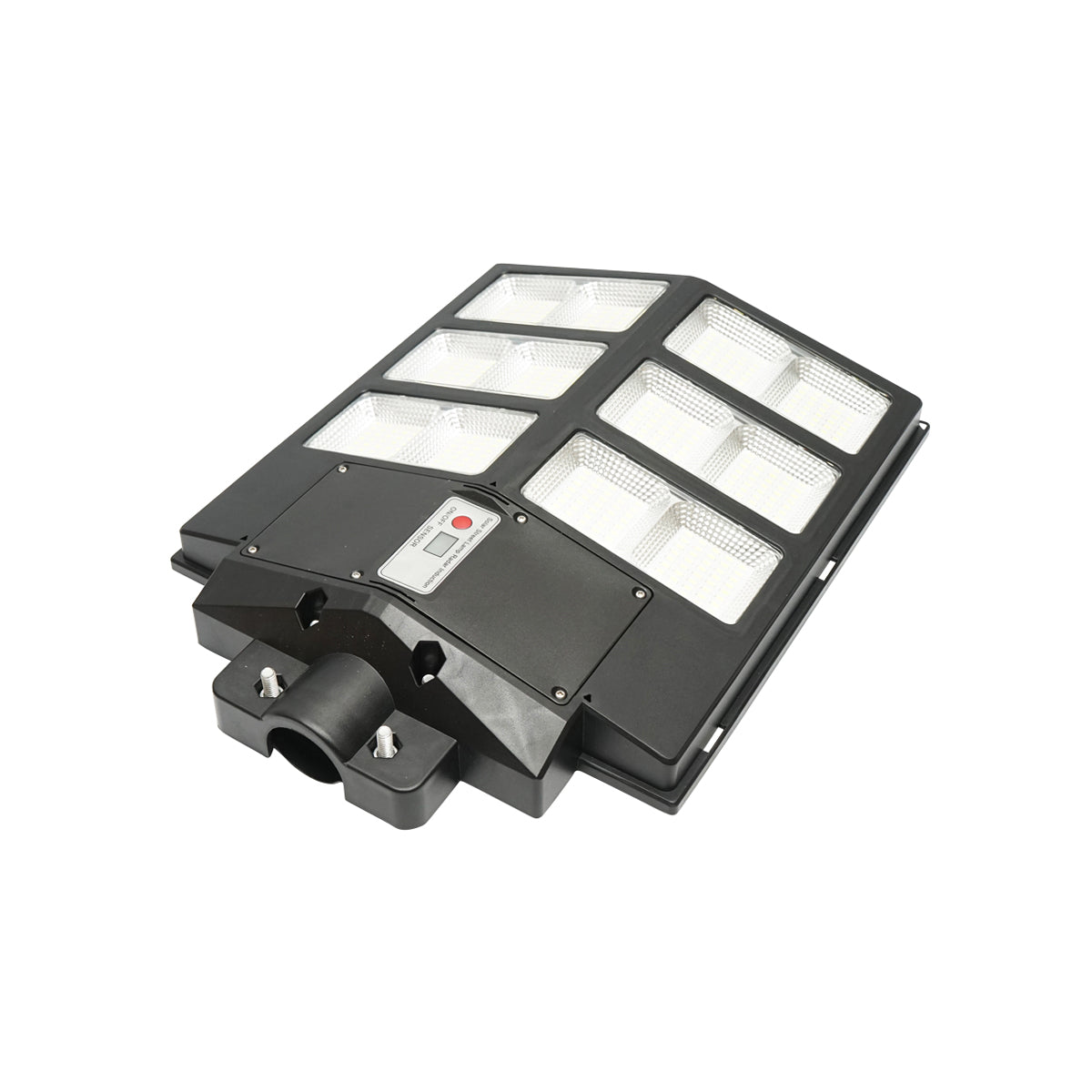 Lampada solare LED 200W Illuminazione stradale 6500K con pannello solare, telecomando, sensore di movimento - immagine 3