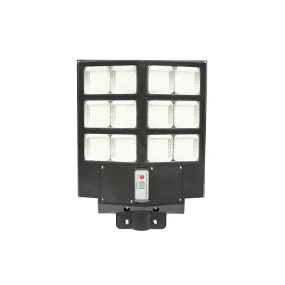 Lampada solare LED 200W Illuminazione stradale 6500K con pannello solare, telecomando, sensore di movimento - immagine 6