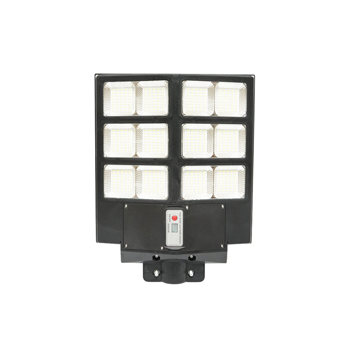Lampada solare LED 200W Illuminazione stradale 6500K con pannello solare, telecomando, sensore di movimento - immagine 6