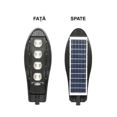 Lampada solare LED 200W per illuminazione stradale con pannello solare e sensore di movimento - immagine 2