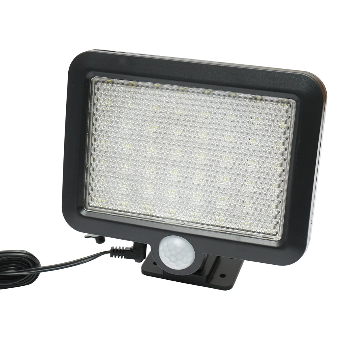 Lampada solare LED 250lm con pannello solare 1W 6V, batteria 1500mAh e sensore di movimento IP44 - immagine 5