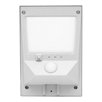 Lampada solare LED 2W, 6500K, IP44 con sensore di movimento, pannello solare e batteria Breckner Germany - immagine 3