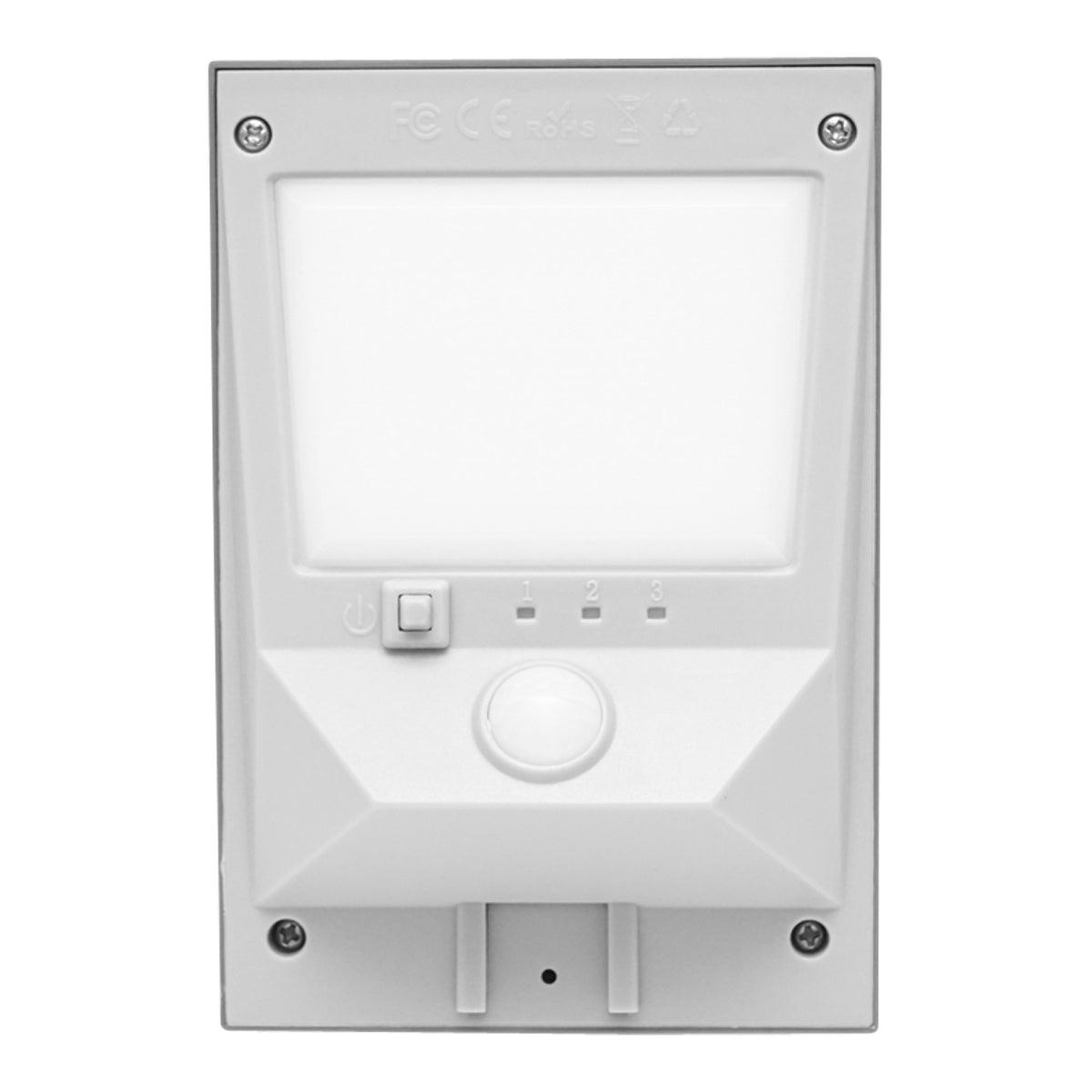 Lampada solare LED 2W, 6500K, IP44 con sensore di movimento, pannello solare e batteria Breckner Germany - immagine 3