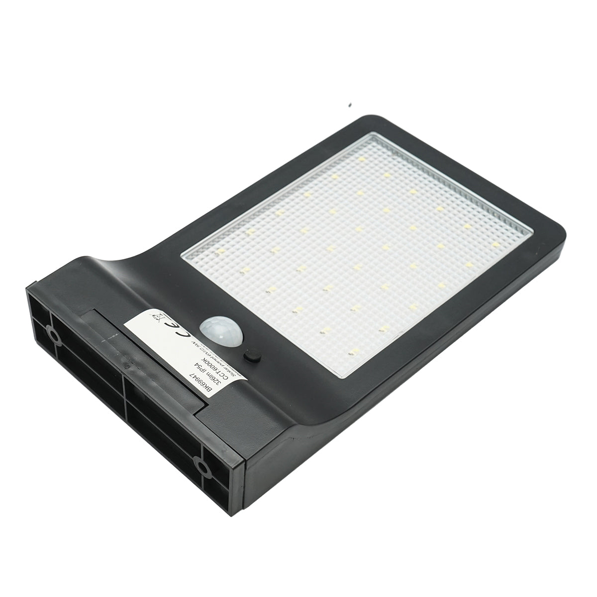 Lampada solare LED 326lm con pannello solare 2,5W/6V, batteria 3,7V/1,8 Ah e sensore crepuscolare IP54 - immagine 3