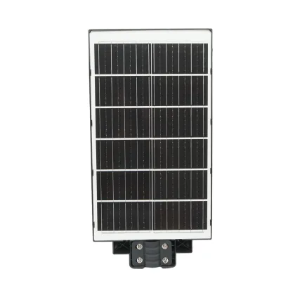 Lampada solare LED 400W Illuminazione stradale 6500K con pannello solare, telecomando, sensore di movimento - immagine 2