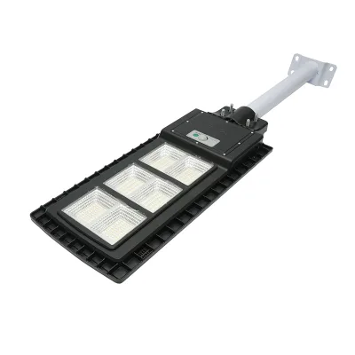 Lampada solare LED illuminazione stradale 150W 6500K con pannello solare 12W, batteria 15000mAh, montaggio su palo IP65 - immagine 2