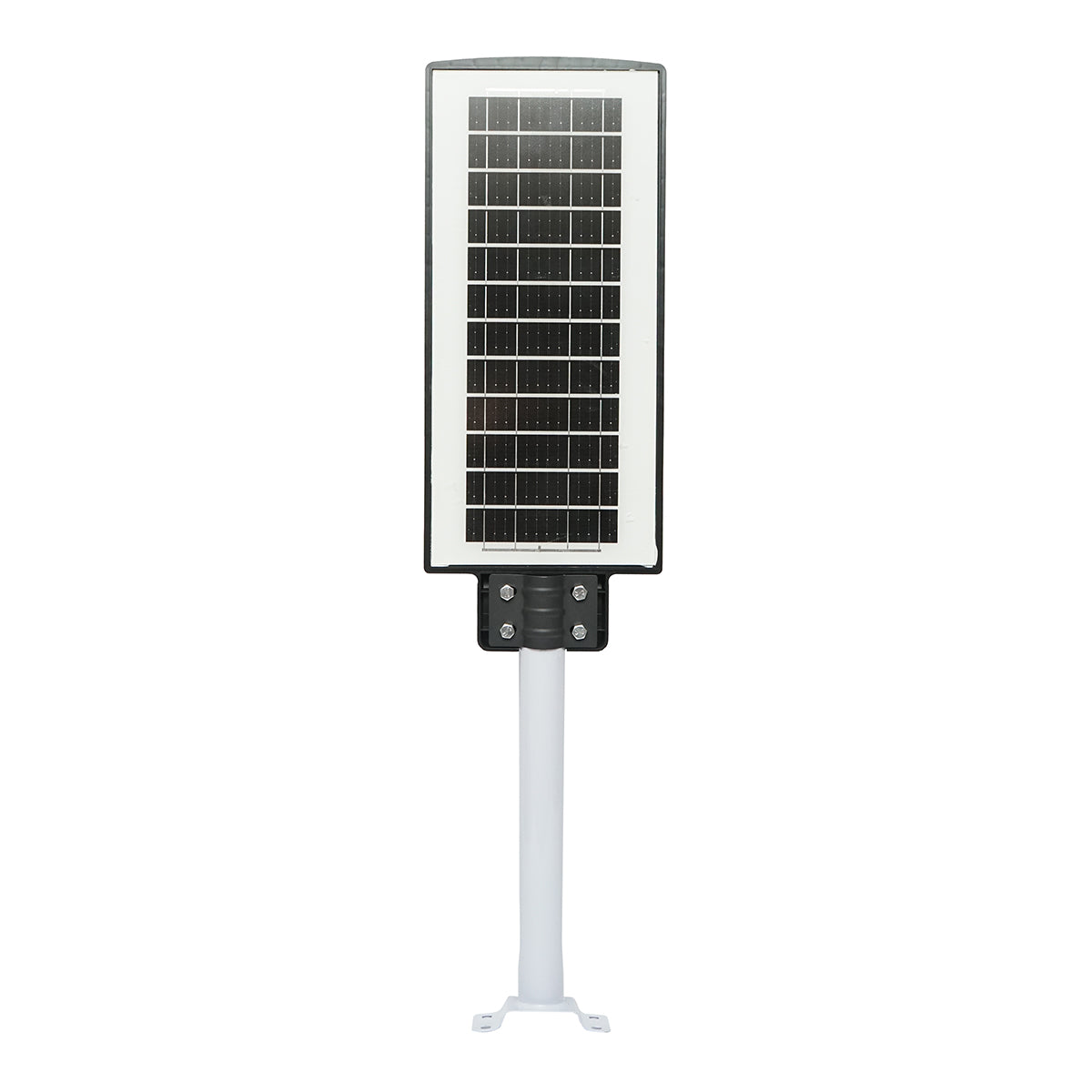 Lampada solare LED illuminazione stradale 150W 6500K con pannello solare 12W, batteria 15000mAh, montaggio su palo IP65 - immagine 3